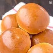 Soft golden milk buns for BBQ catering