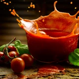 Rich smoky BBQ sauce with fresh tomatoes and herbs
